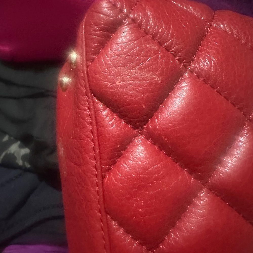Kate Spade quilted red bag